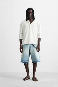 BERMUDA DENIM AMPLE
