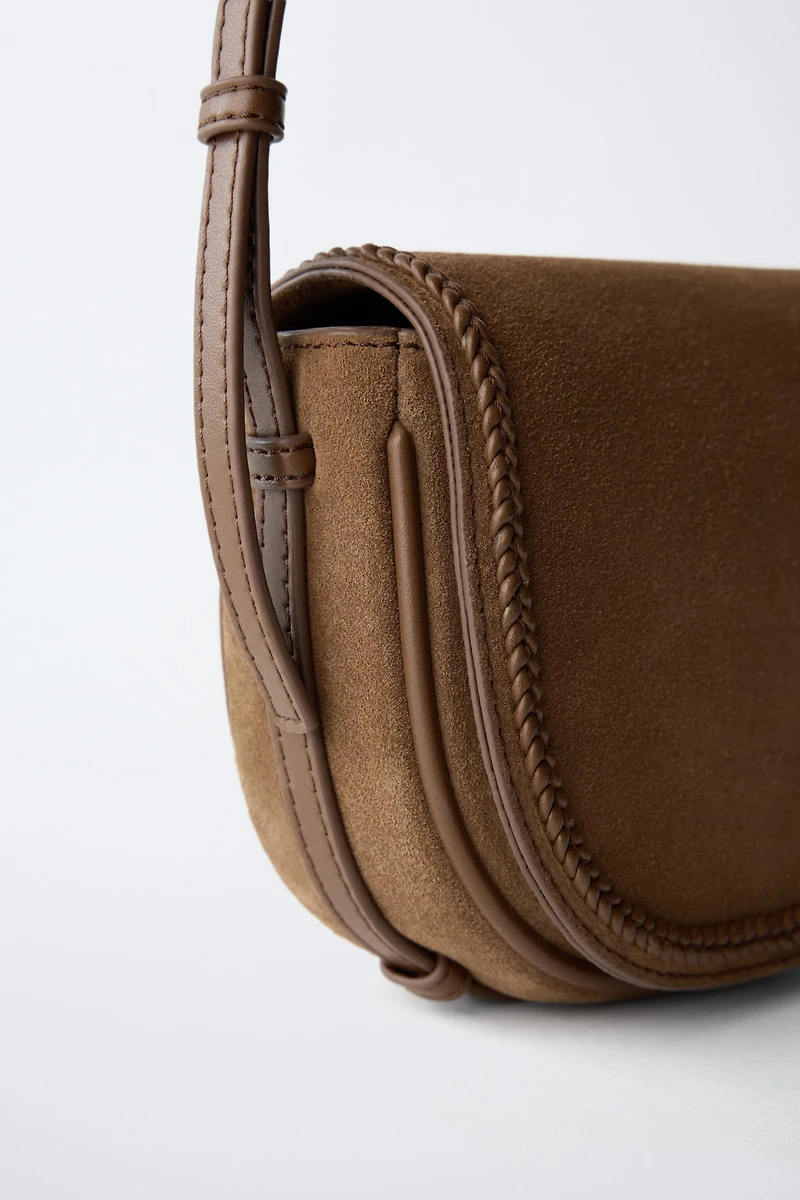 LEATHER CROSSBODY BAG