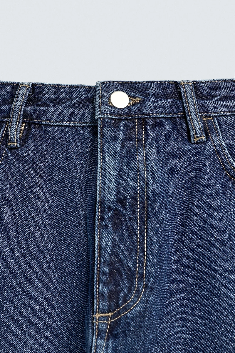 TAPERED WIDE FIT JEANS