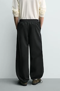 PANTALON PARACHUTE COUPE DÉCONTRACTÉE