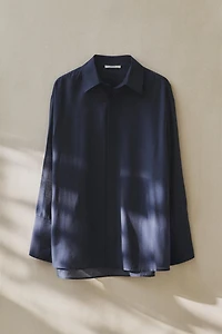 SHEER OVERSIZED SHIRT
