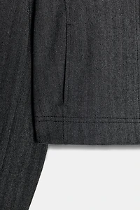 BLAZER COURT À CHEVRONS