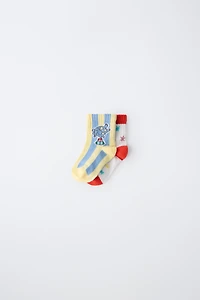 THREE-PACK OF SHORT CIRCUS SOCKS