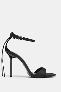 BOW ANKLE STRAP SANDALS