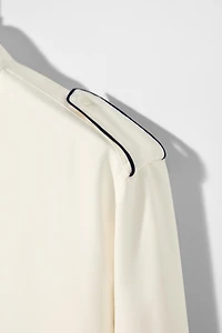 CONTRAST SHIRT BOBBY GILLESPIE X ZARA