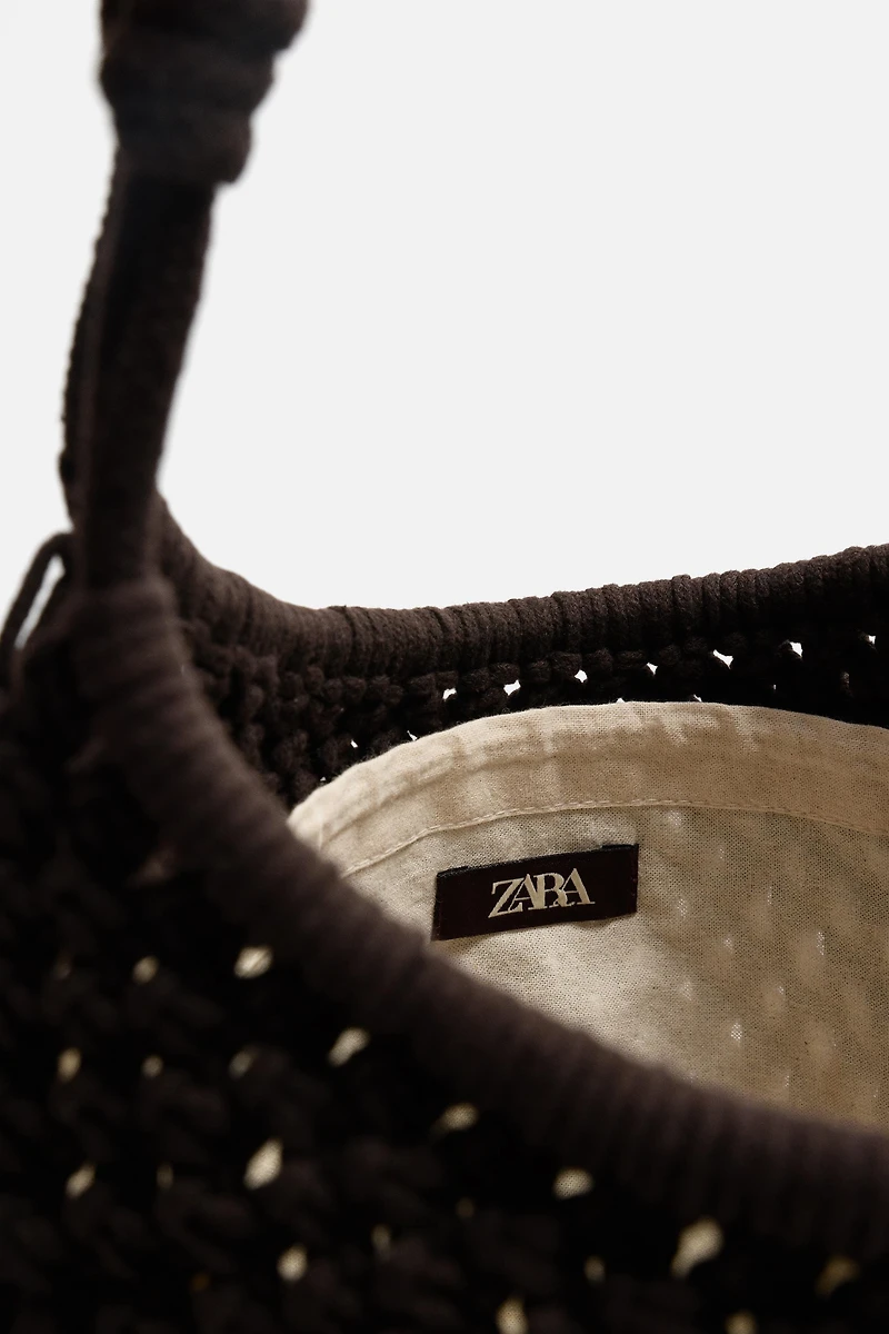 SAC SHOPPER MACRAMÉ