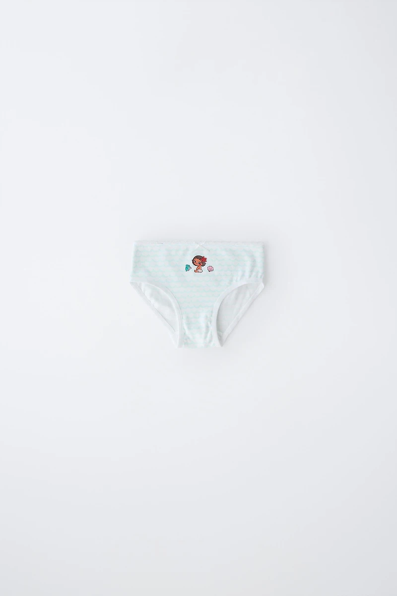 1 1/2-6 ANS/ LOT DE TROIS CULOTTES VAIANA © DISNEY