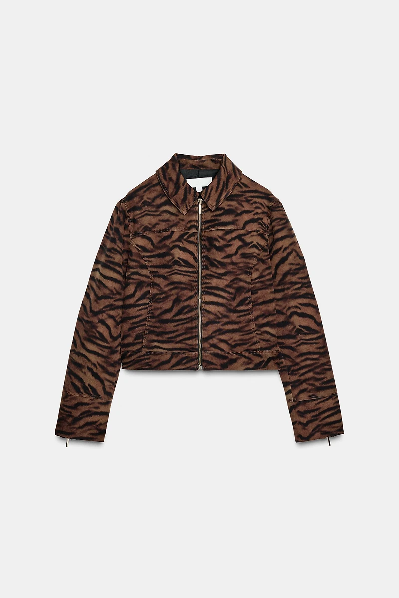 ANIMAL PRINT JACKET