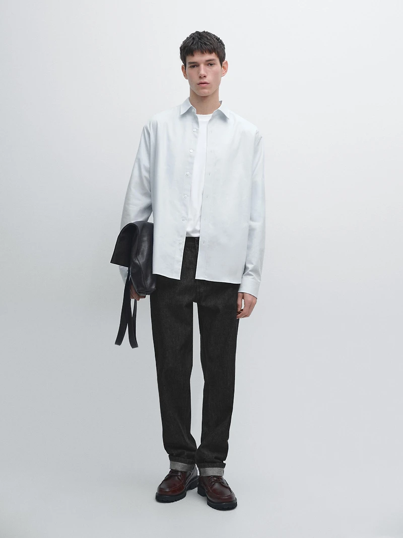 Chemise regular fit milleraies