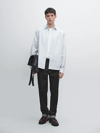 Chemise regular fit milleraies