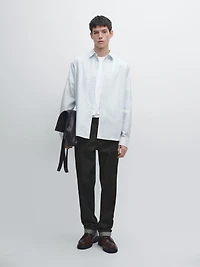 Chemise regular fit milleraies