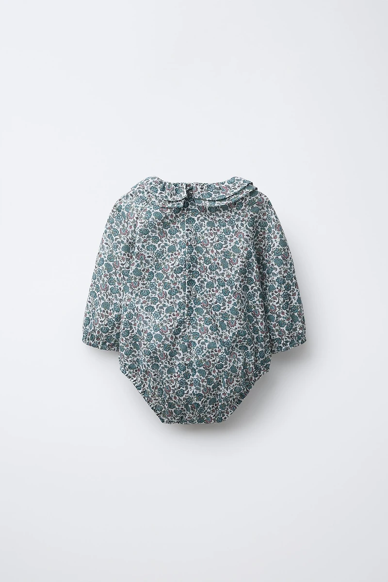 PAISLEY FLORAL BODYSUIT