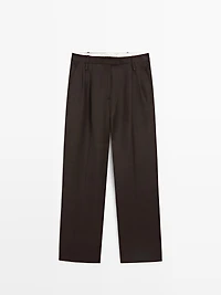 Darted trousers with belt loops - STUDIO