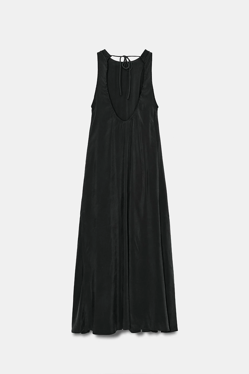 FLOWY MIDI DRESS