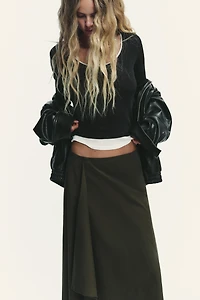ASYMMETRIC SKIRT