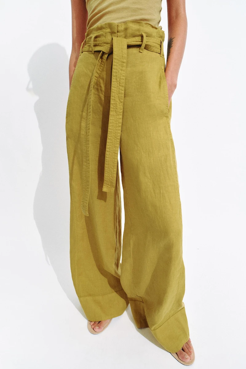 PANTALON 100 % LIN ZW COLLECTION