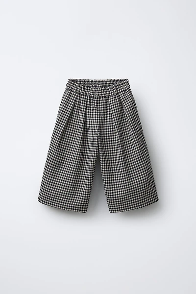 GINGHAM CULOTTES