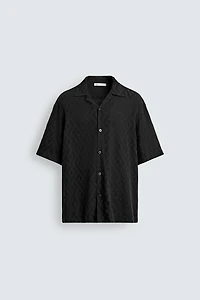 GEOMETRIC JACQUARD SHIRT