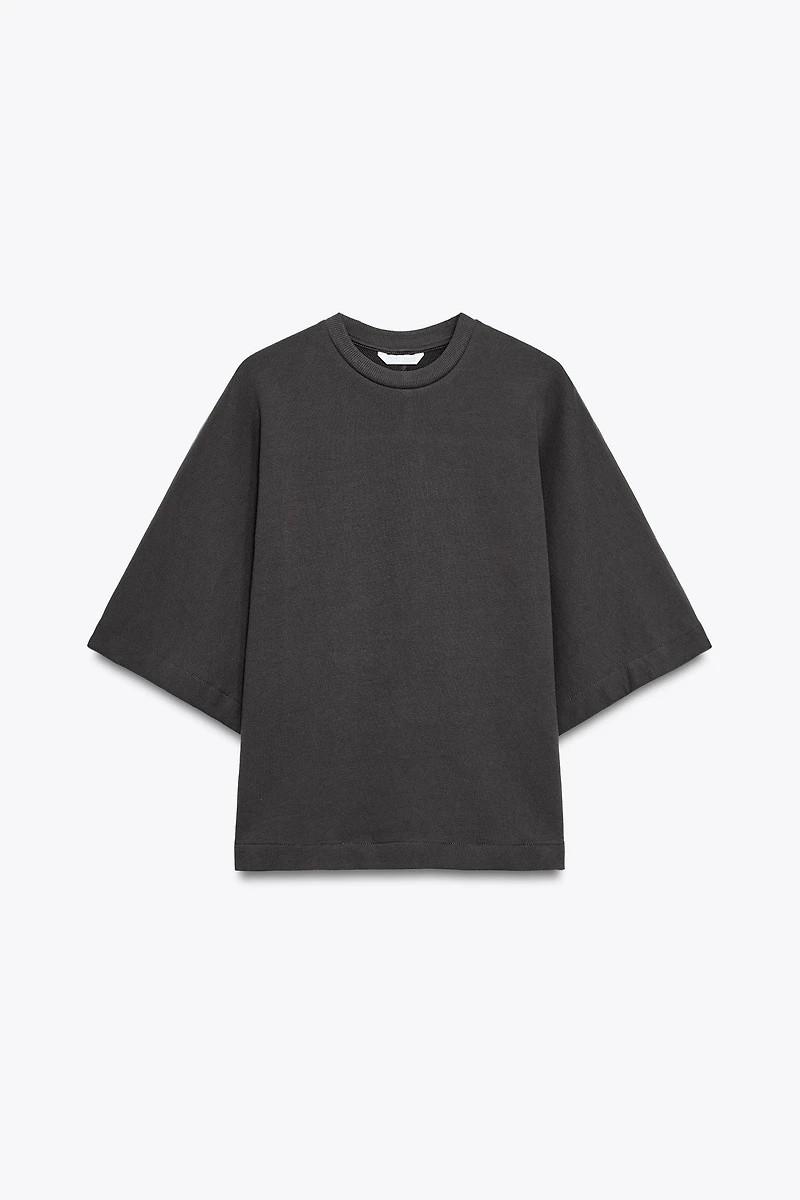 RUSTIC SHORT SLEEVE SWEATSHIRT