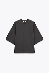 RUSTIC SHORT SLEEVE SWEATSHIRT