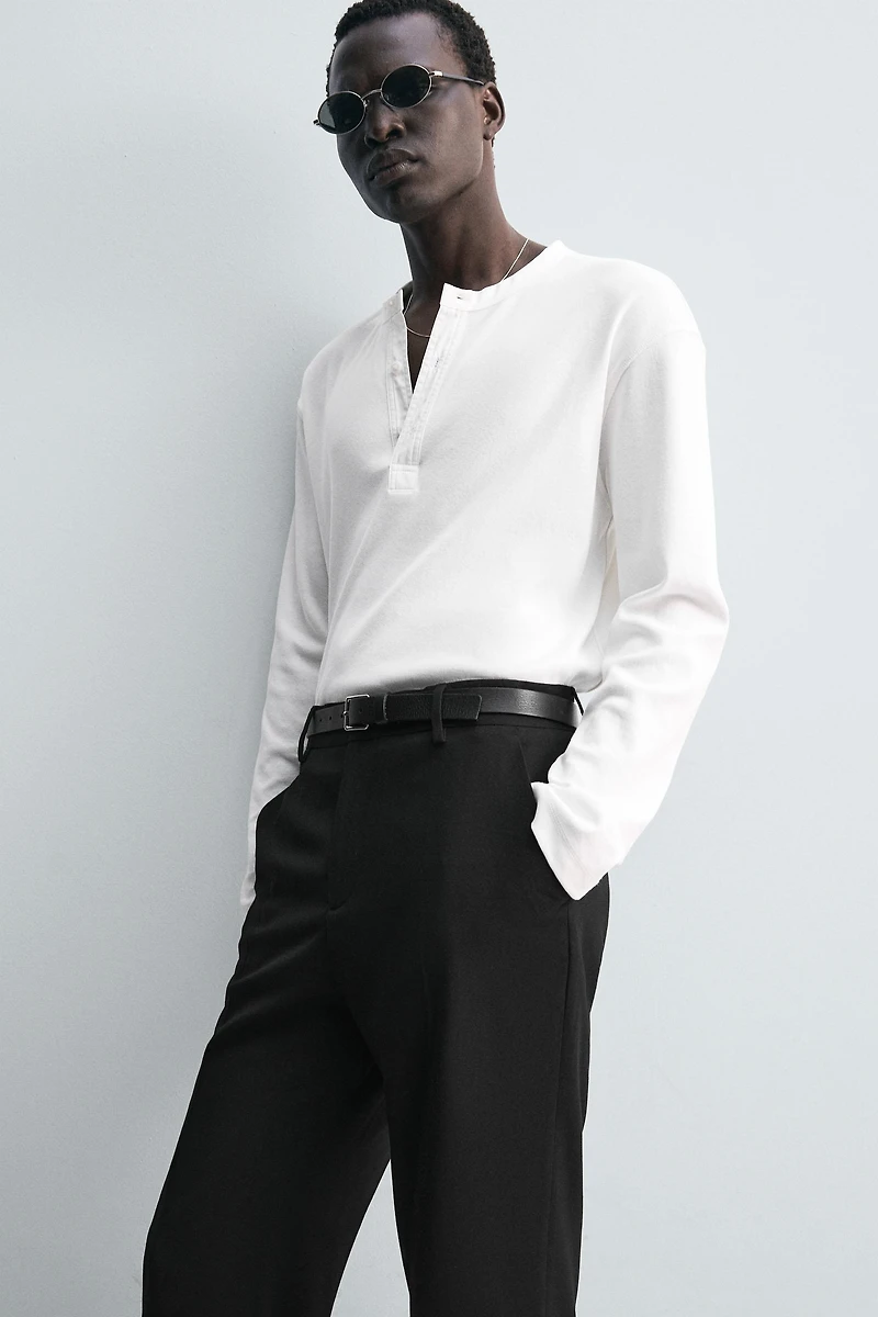 FLOWY FLARE FIT PANTS