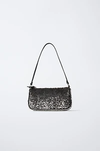 SEQUINED SHOULDER BAG