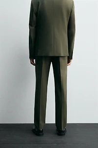 WOOL SUIT PANTS