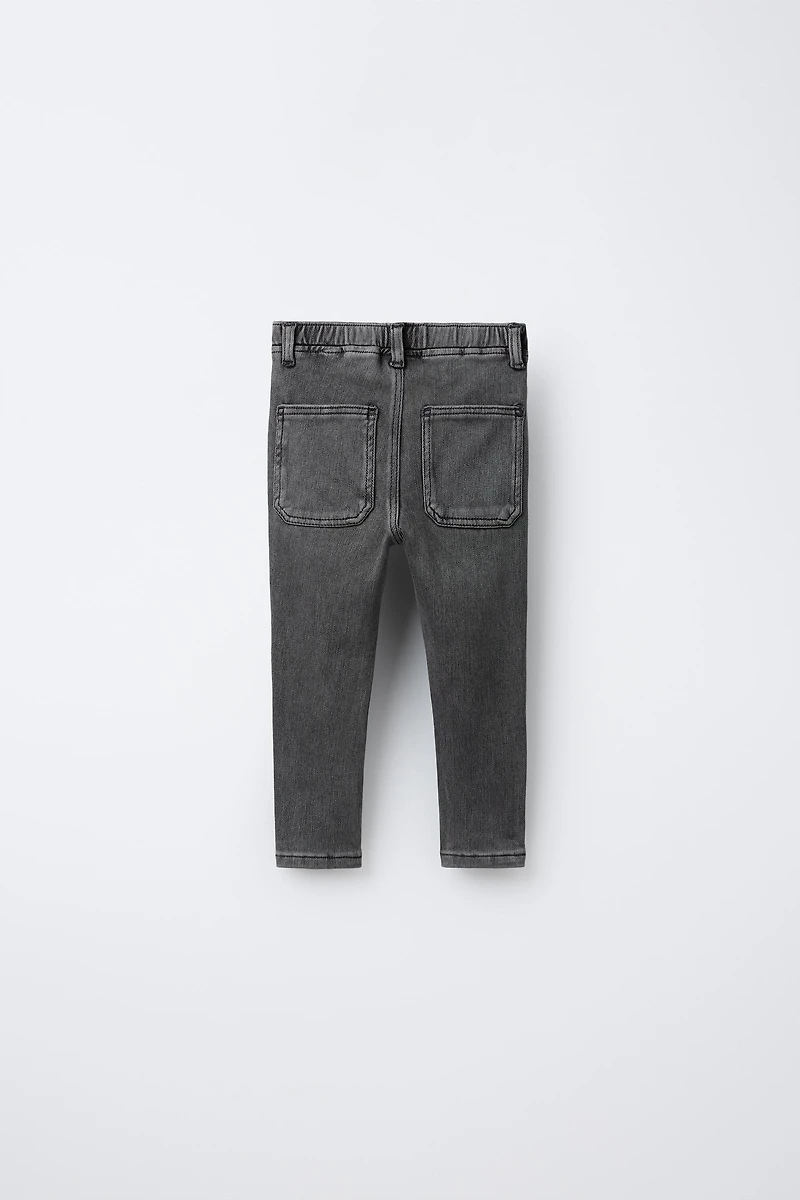 BASIC DENIM LEGGINGS