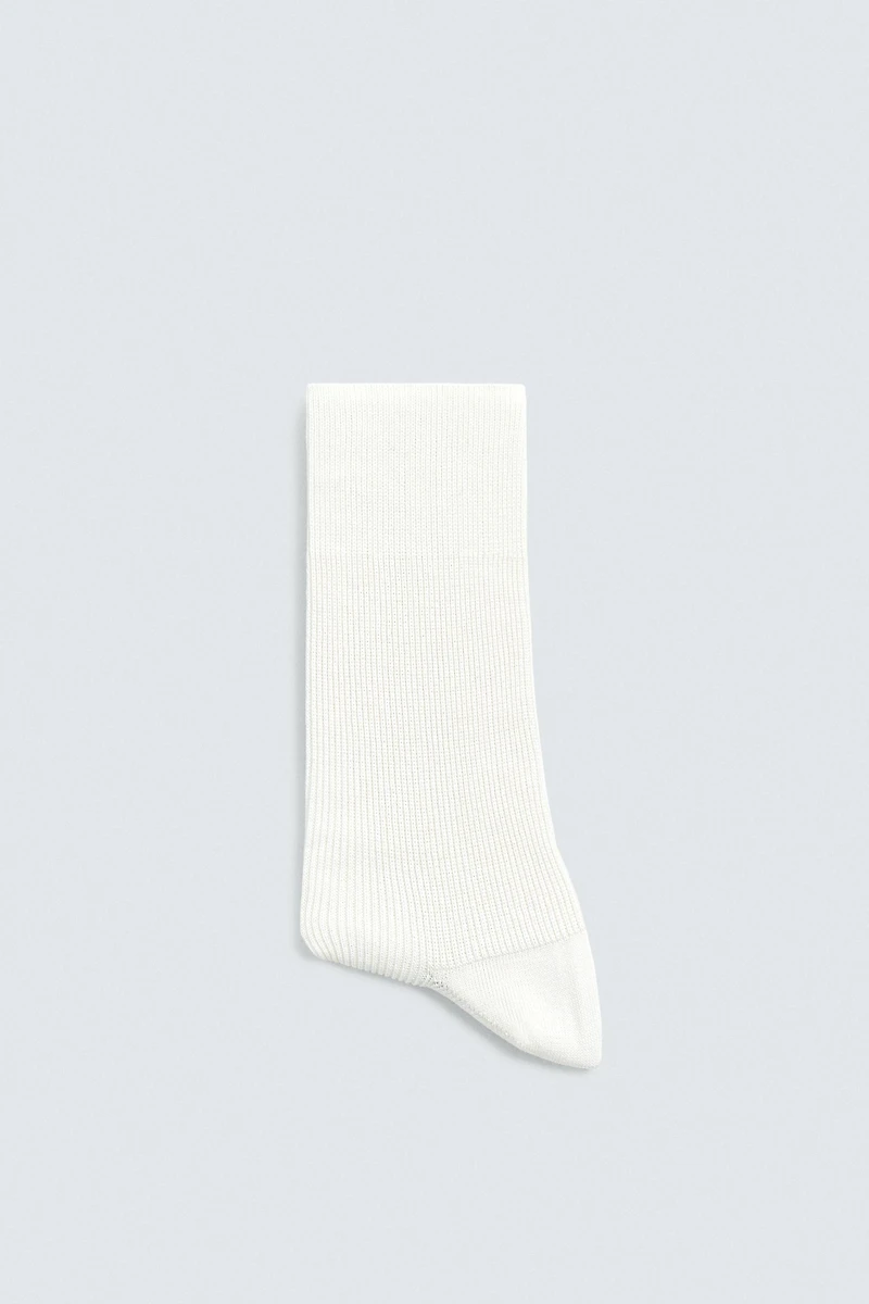 RIBBED SOCKS