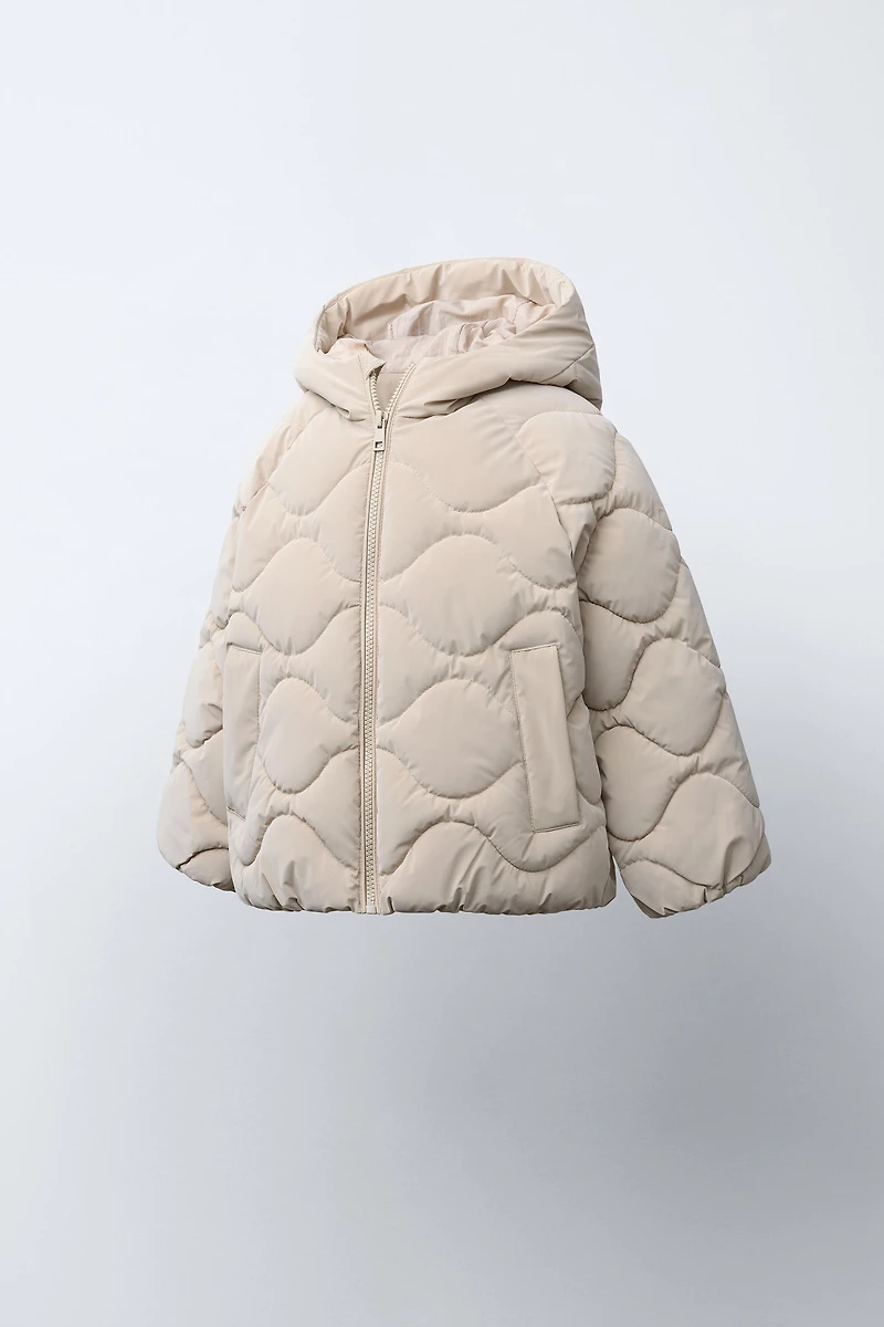 VESTE REMBOURRÉE EFFET GOMMÉ