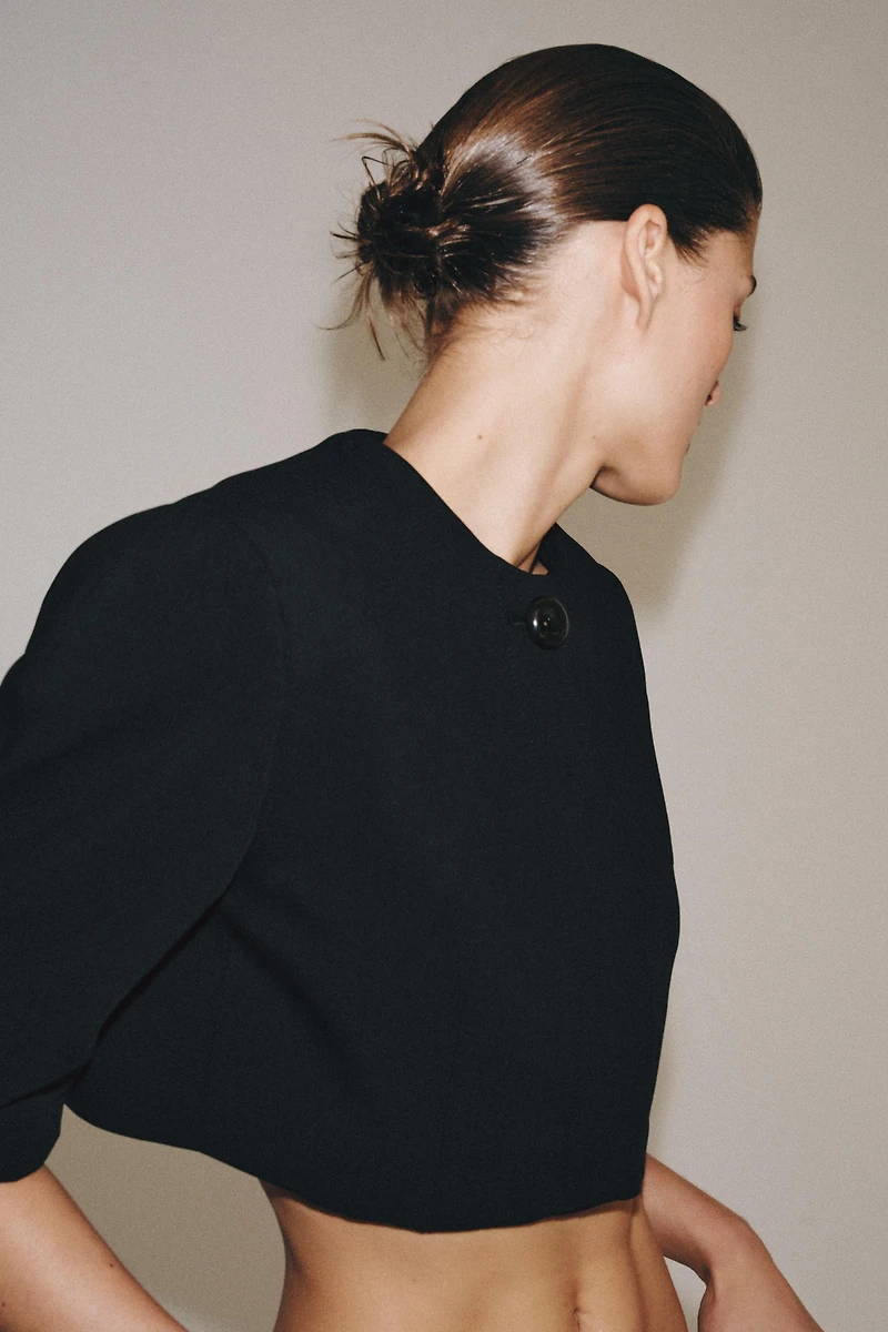 ZW COLLECTION CROPPED BLAZER
