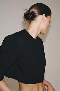 ZW COLLECTION CROPPED BLAZER