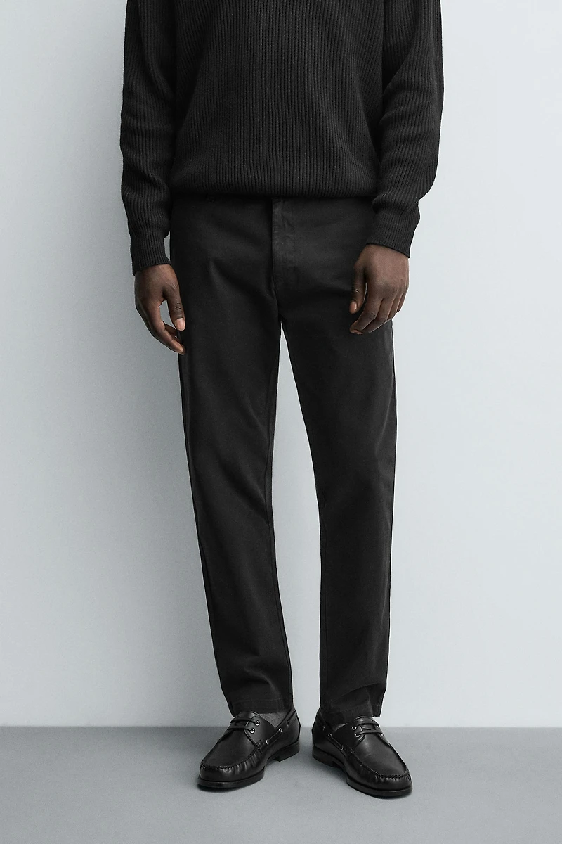 SKINNY CHINO PANTS