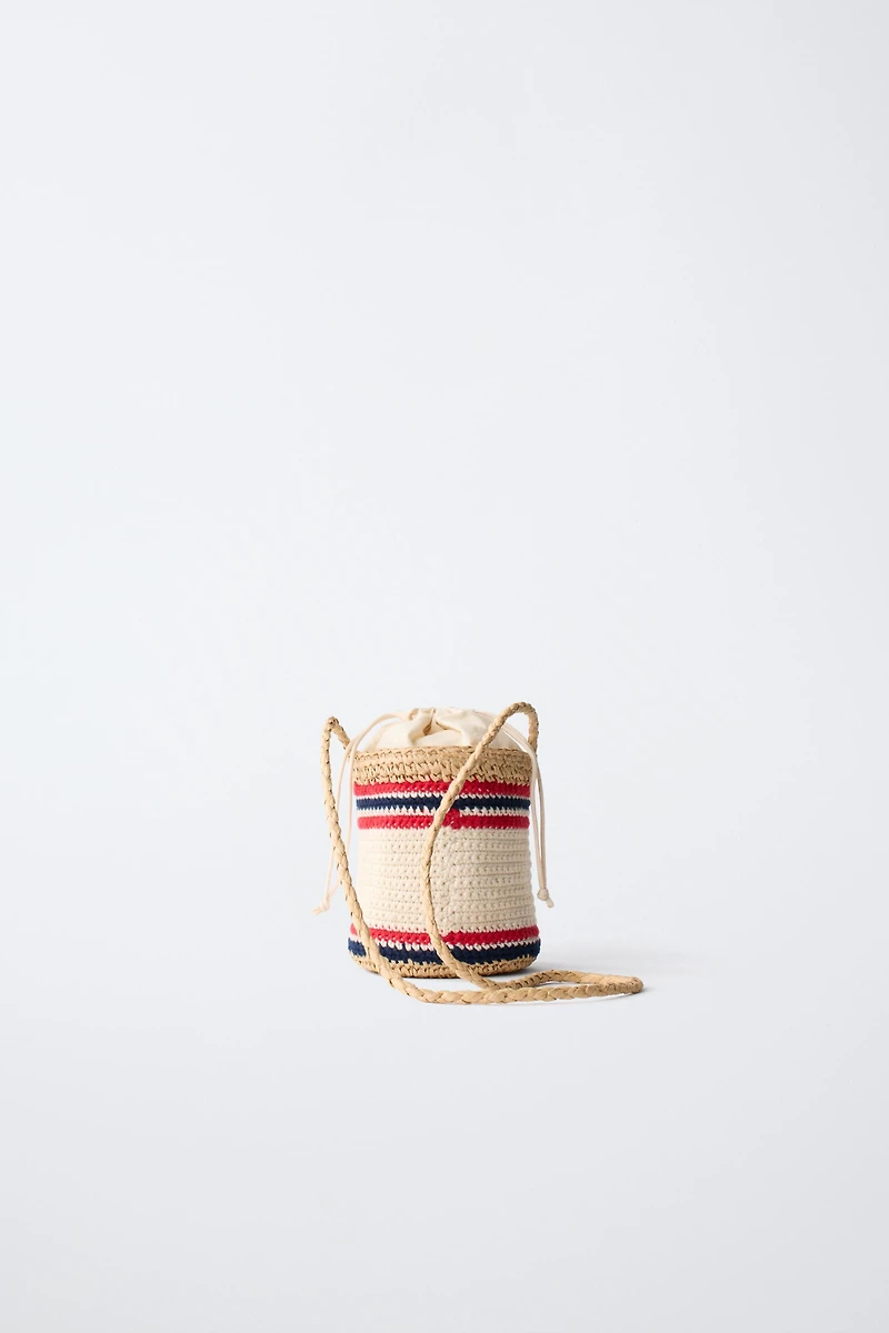 CROCHET FISH CROSSBODY BAG