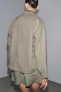 CHEMISE 100 % LIN COLLECTION ZW