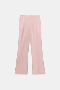 100% LINEN STRAIGHT LEG PANTS