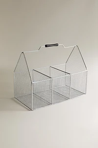 METALLIC ORGANIZER BASKET