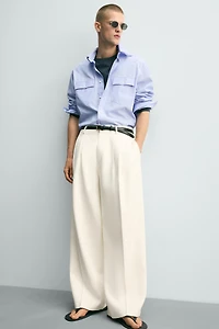CHEMISE RELAXED FIT À POCHES