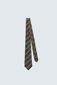 100% SILK STRIPED LIMITED EDITION TIE