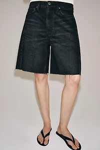 ZW COLLECTION RELAXED FIT MID-RISE DENIM SHORTS
