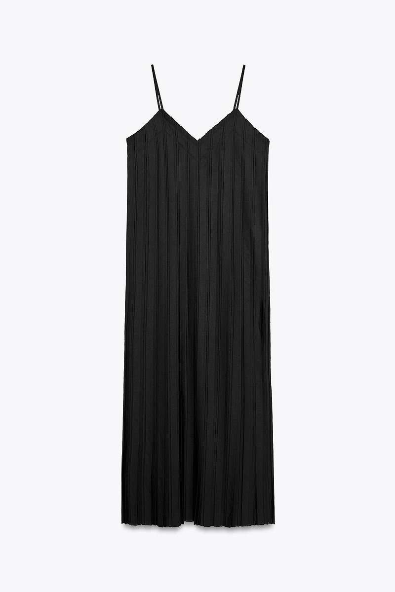 ZW COLLECTION PLEATED MIDI DRESS