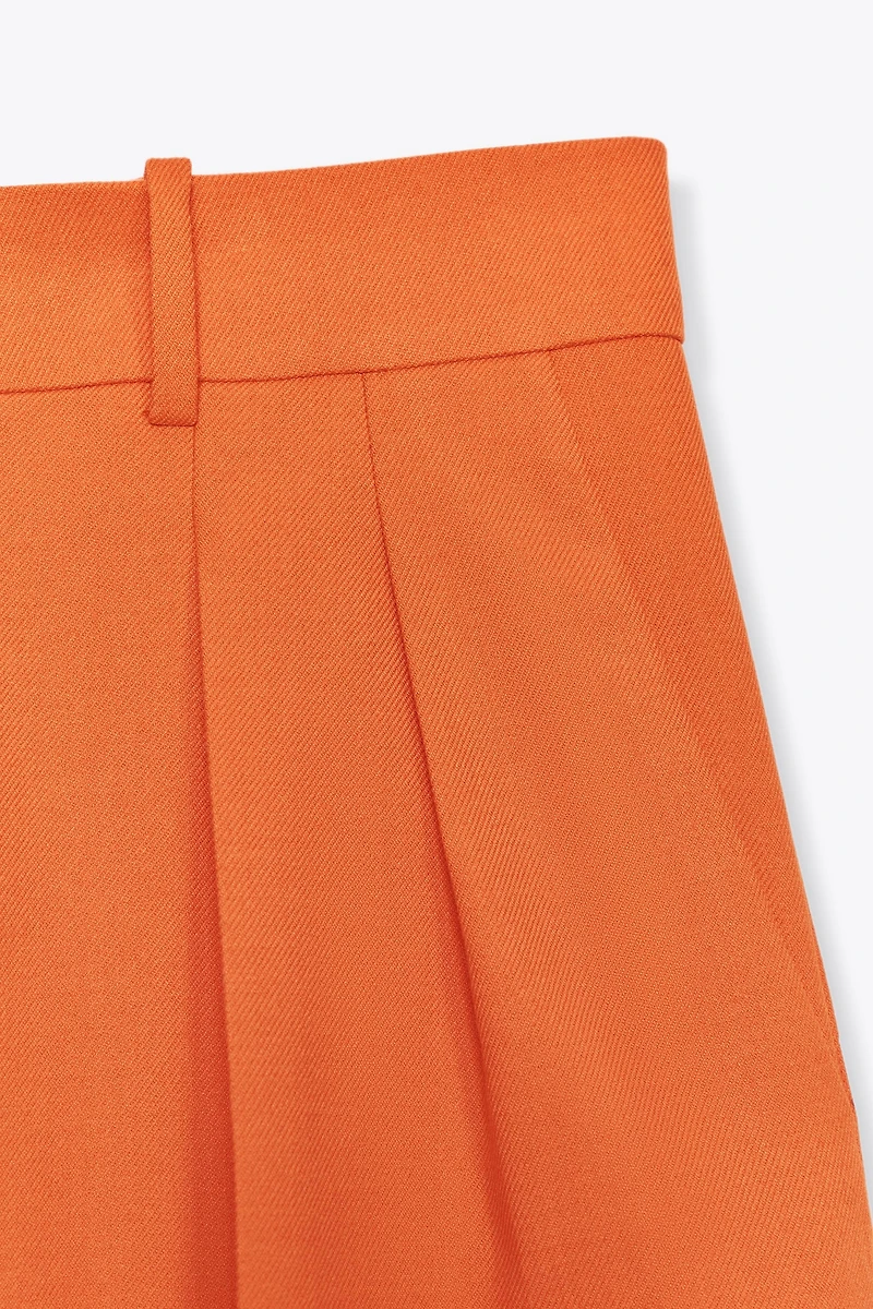 ZW COLLECTION WIDE LEG PLEATED PANTS