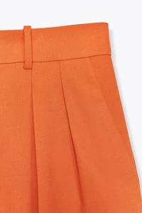 ZW COLLECTION WIDE LEG PLEATED PANTS