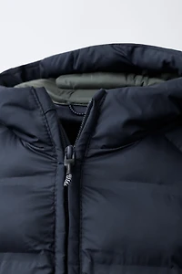 VESTE LONGUE ULTRALÉGÈRE MATELASSÉE DÉPERLANTE