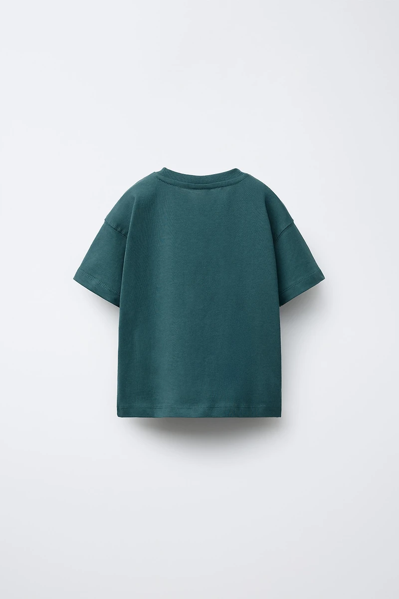 ANIMAL EMBROIDERY T-SHIRT