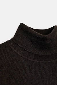 WOOL HIGH-NECK JUMPER