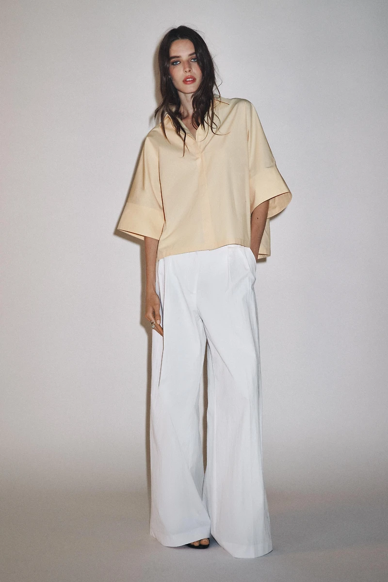 ZW COLLECTION POPLIN SHIRT