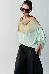 MODAL SILK PRINTED SCARF