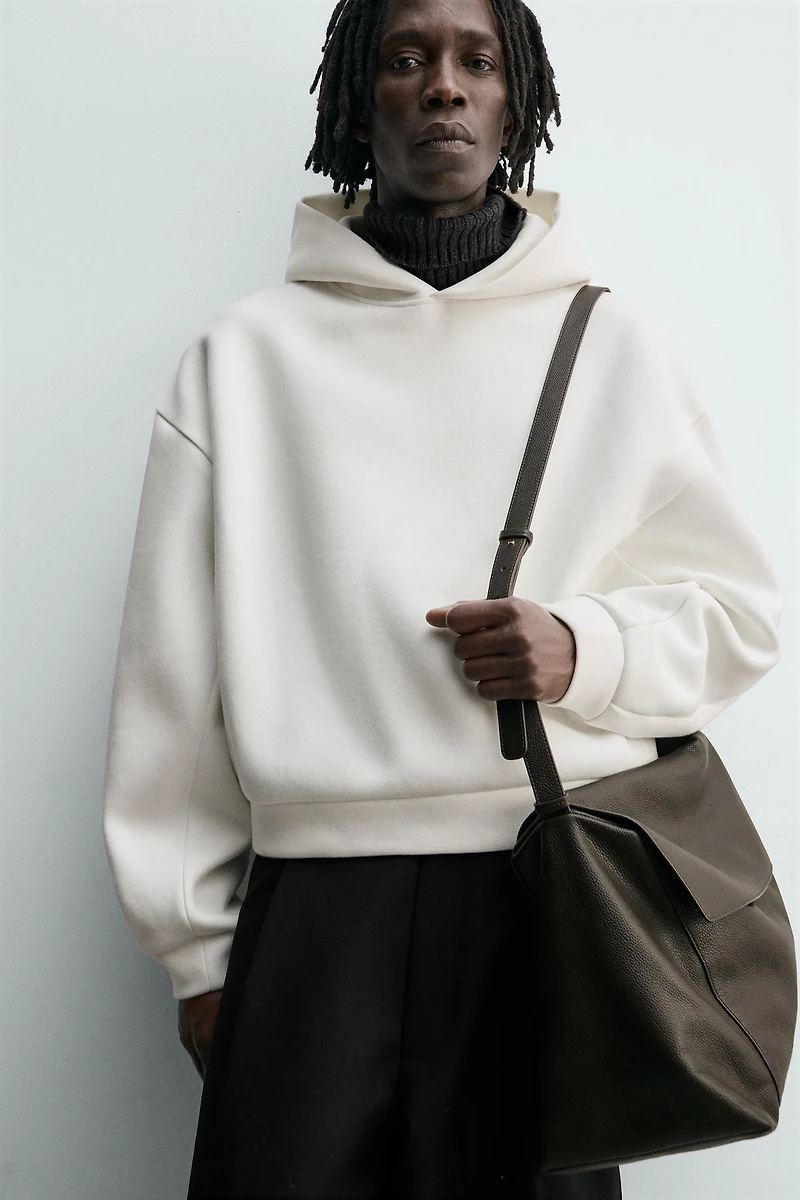 COMPACT HOODIE SWEATSHIRT