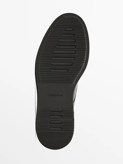 Bottes en nappa bord mocassin
